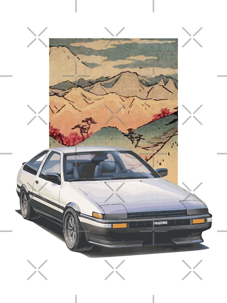 Tōge Ae86 Kids T Shirt For Sale By Mvommen Redbubble