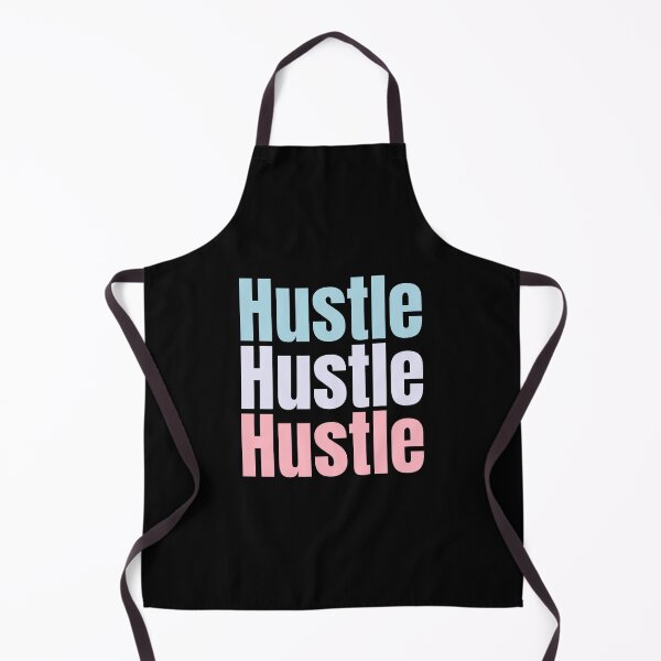 Item preview, Hustle, Hustle Hustle, repeated 3 times design with light colours. hustle and get that pay check designed and sold by LewaTahami.