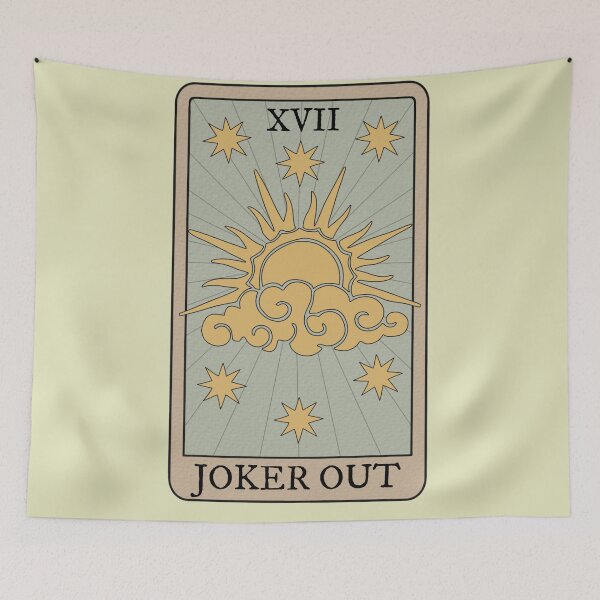 Item preview, Joker Out tarot designed and sold by eclecticfailure.