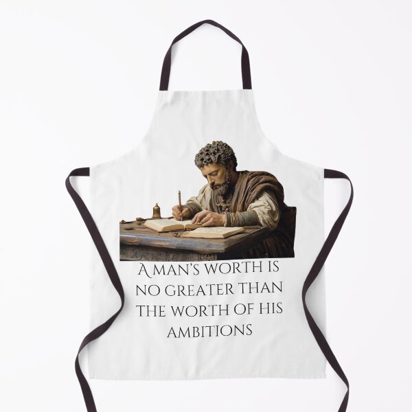 Item preview, A Man’s Worth Is No Greater Than The Worth Of His Ambitions designed and sold by Wis-Epoch.
