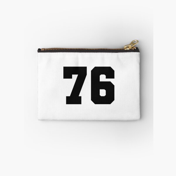 Item preview, 76, seventy six, black, soccer league designed and sold by Numbers-Art.