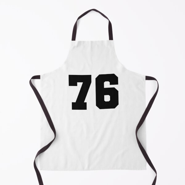 Item preview, 76, seventy six, black, soccer league designed and sold by Numbers-Art.