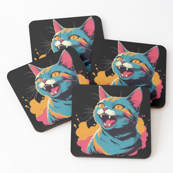 Item preview, Colorful cat designed and sold by Shtex.