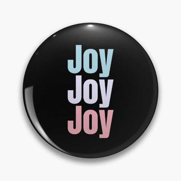 Item preview, Joy, Joy, Joy, repeated 3 times design with light colours. be joyful and spread positivity in the world  designed and sold by LewaTahami.