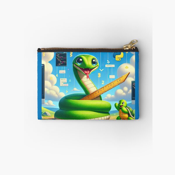 Item preview, Python & Turtle: Coding Companions in a Digital Wonderland designed and sold by TuringTacoTales.