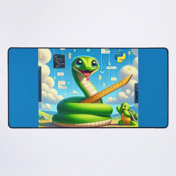 Item preview, Python & Turtle: Coding Companions in a Digital Wonderland designed and sold by TuringTacoTales.