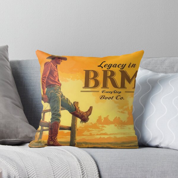 Item preview, Sunset Cowboy: Vintage Western Boot Ad - BRM Legacy Series designed and sold by David Balzen.