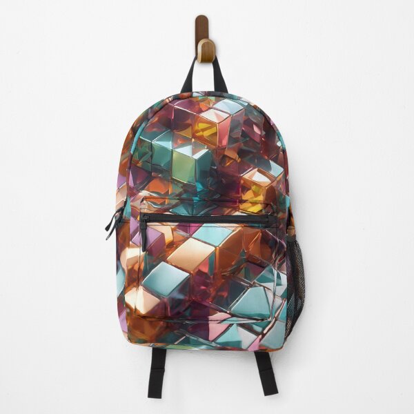 Artikelvorschau, Abstract Geometric Crystal Cube Pattern entworfen und verkauft von TheArtOfPat.
