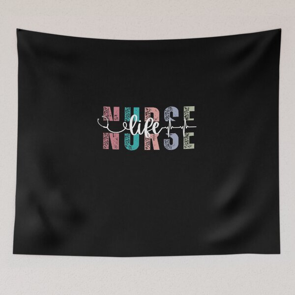 Item preview, Nurse Life Half Leopard Nurse Nursing Life CNA Nurse Leopard Nurse Cricut Nurse Mode Colorful Leopard Nurse Sublimation designed and sold by Hamzakhotbi.