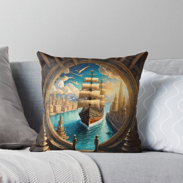 Item preview, Paper Art - A View of the Harbor designed and sold by Dan Farsaci.