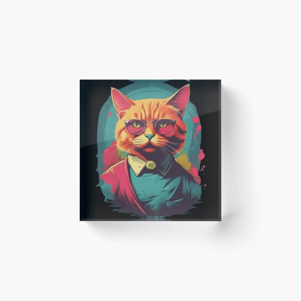Item preview, Cool and gentle cat designed and sold by Shtex.