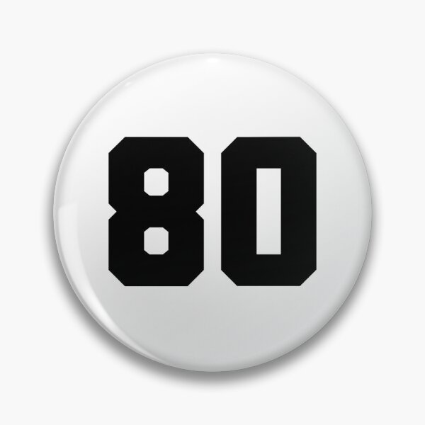 Item preview, 80, eighty, black, soccer league designed and sold by Numbers-Art.