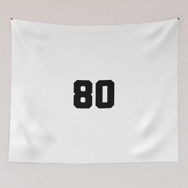 Item preview, 80, eighty, black, soccer league designed and sold by Numbers-Art.