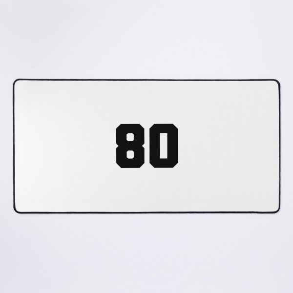 Item preview, 80, eighty, black, soccer league designed and sold by Numbers-Art.