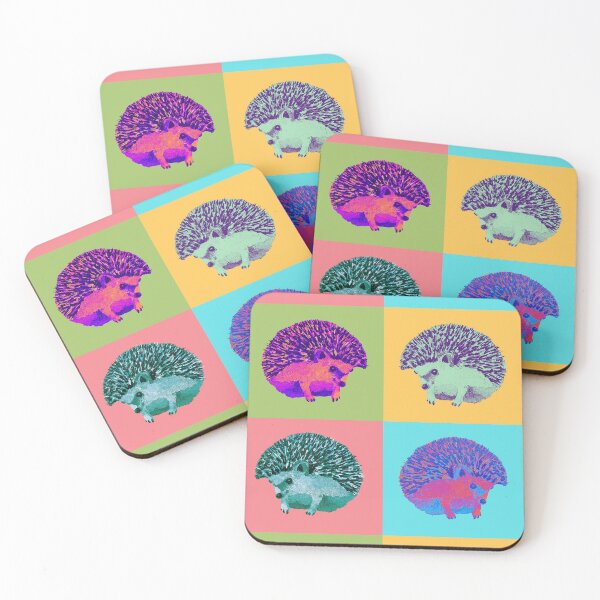 Item preview, Warhol Hedgehogs designed and sold by Davida Fernandez.