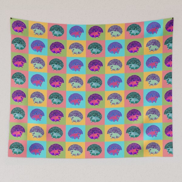 Item preview, Warhol Hedgehogs designed and sold by Davida Fernandez.