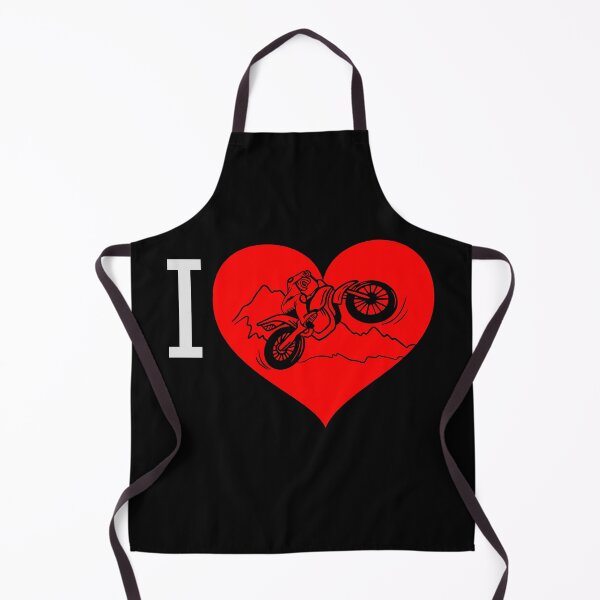 Item preview, I Love Dirt Bike Racing Motocross Dirtbike Motorcycle Dirt Biker Love Motocross Dirt Bike Rider Valentines Day designed and sold by CarantinedChaos.