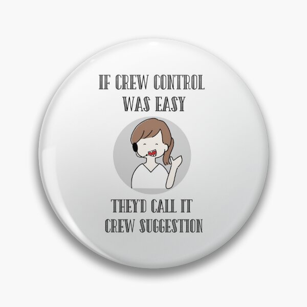 Item preview, If Crew Control Was Easy They would Call it Crew Suggestion designed and sold by PurrfectJourney.