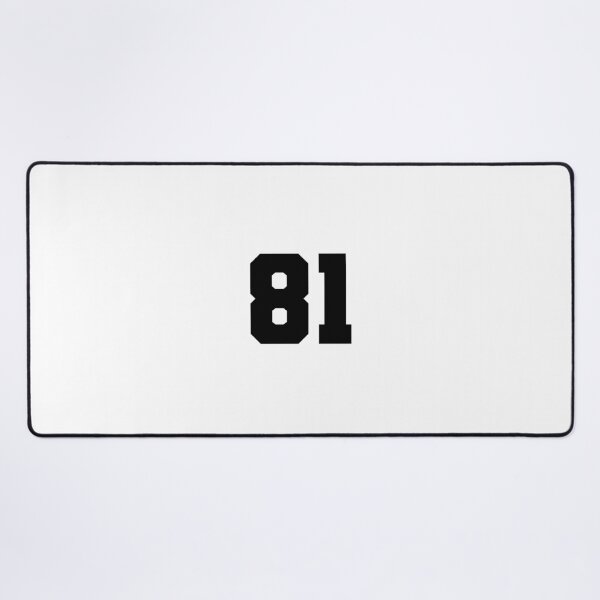 Item preview, 81, eighty one, black, soccer league designed and sold by Numbers-Art.