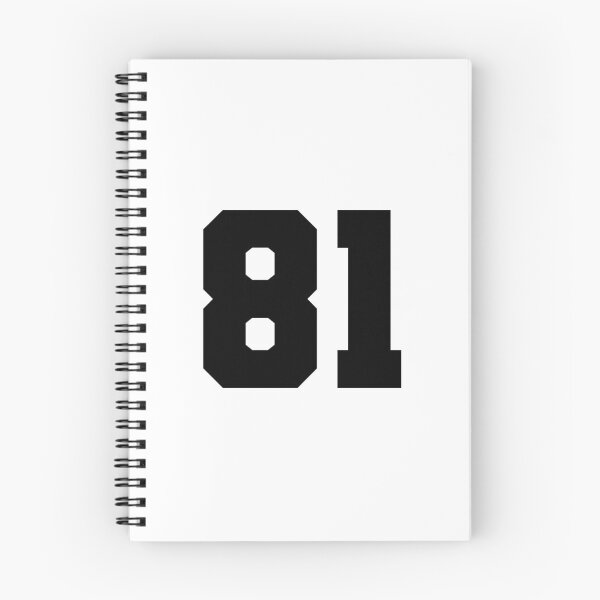Item preview, 81, eighty one, black, soccer league designed and sold by Numbers-Art.
