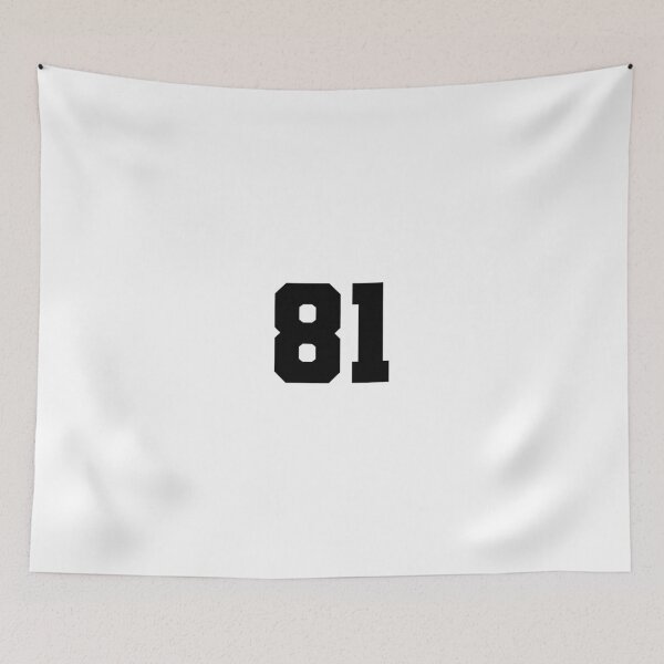 Item preview, 81, eighty one, black, soccer league designed and sold by Numbers-Art.