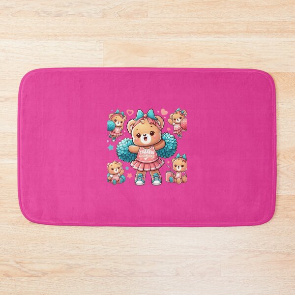 Item preview, Cheerleader bear cheering with pompoms. designed and sold by moni0490.