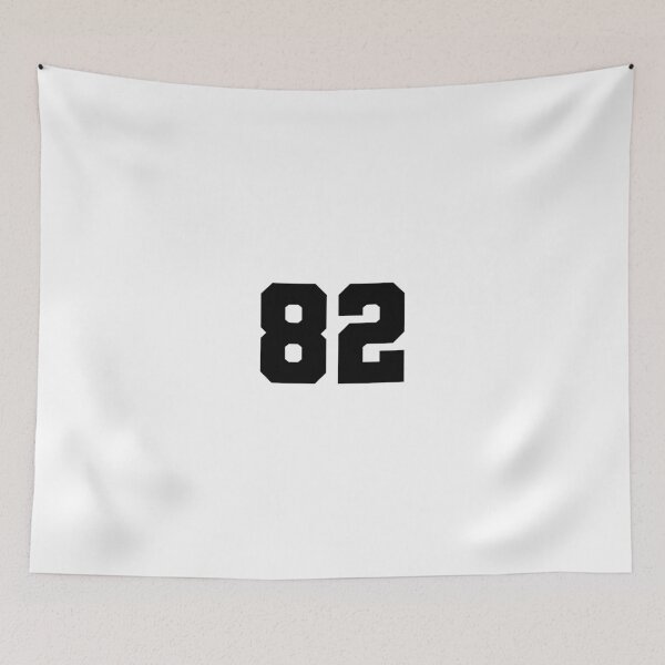 Item preview, 82, eighty two, black, soccer league designed and sold by Numbers-Art.
