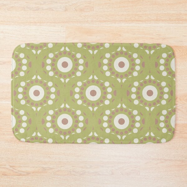 Item preview, Warm Neutrals Minimalist Dot Mandala Ogee designed and sold by Triplicate Limited.