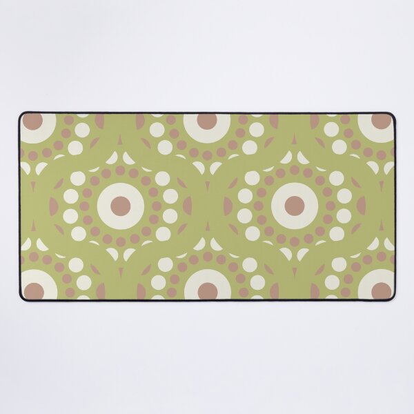 Item preview, Warm Neutrals Minimalist Dot Mandala Ogee designed and sold by Triplicate Limited.