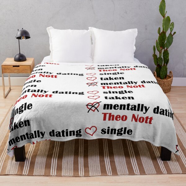 Item preview, Single Taken Mentally dating Theo Nott designed and sold by EmeraldeaArt.