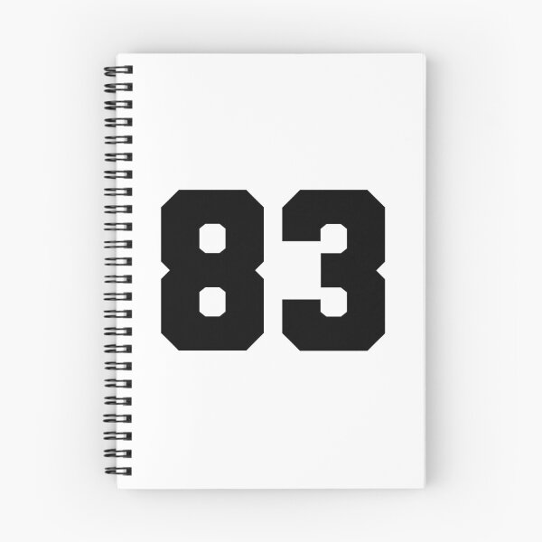Item preview, 83, eighty three, black, soccer league designed and sold by Numbers-Art.