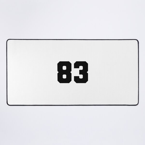 Item preview, 83, eighty three, black, soccer league designed and sold by Numbers-Art.