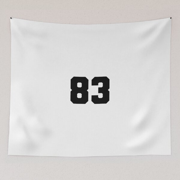 Item preview, 83, eighty three, black, soccer league designed and sold by Numbers-Art.