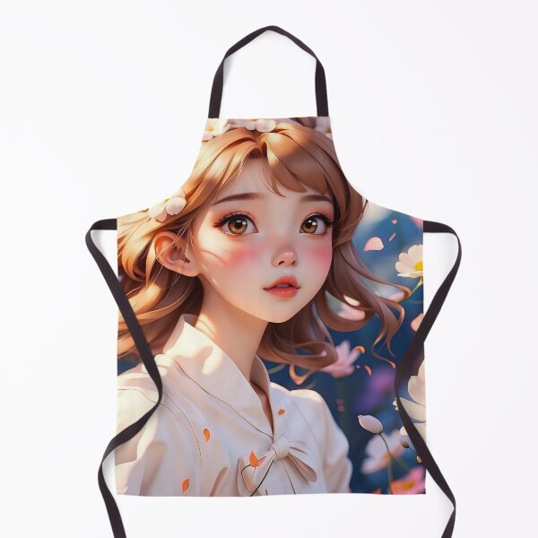 Item preview, Enchanted Evening Amidst Blossoming Flowers designed and sold by ArtComixHaven.