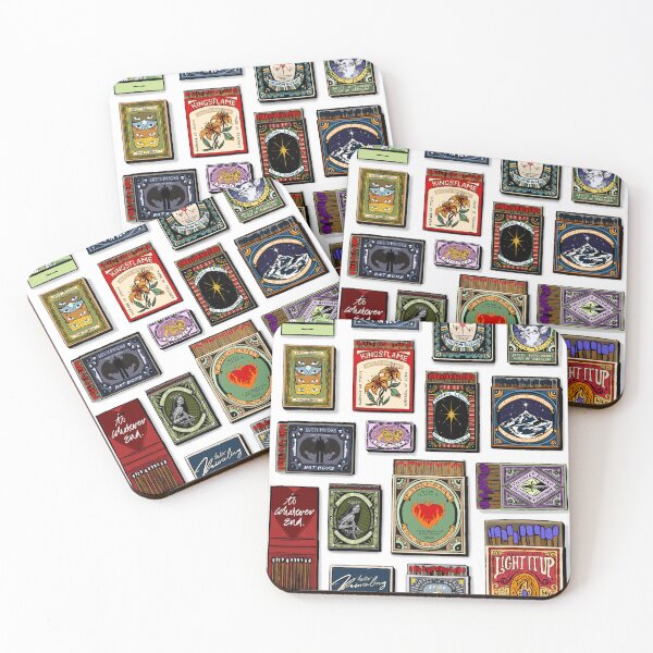 Item preview, Sarah J Mass Matchbox print  designed and sold by brooketyler16.