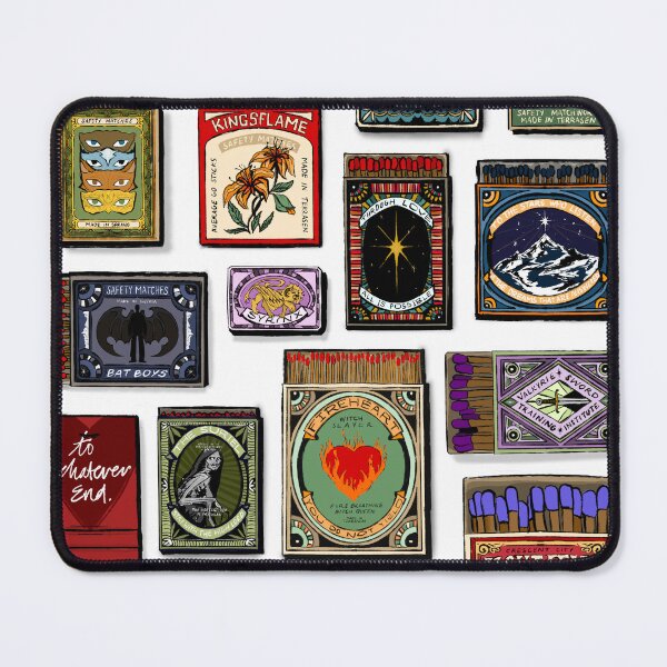 Item preview, Sarah J Mass Matchbox print designed and sold by brooketyler16.