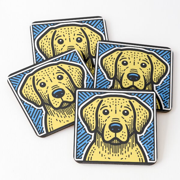 Item preview, Labrador Popart designed and sold by FunnehGacha.