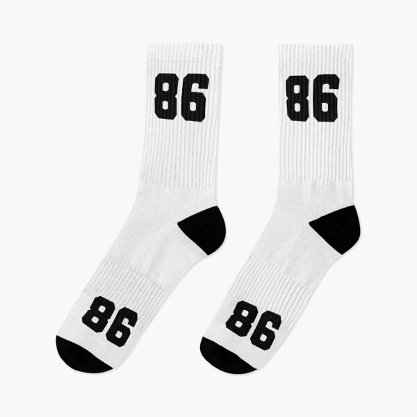 Item preview, 86, eighty six, black, soccer league designed and sold by Numbers-Art.