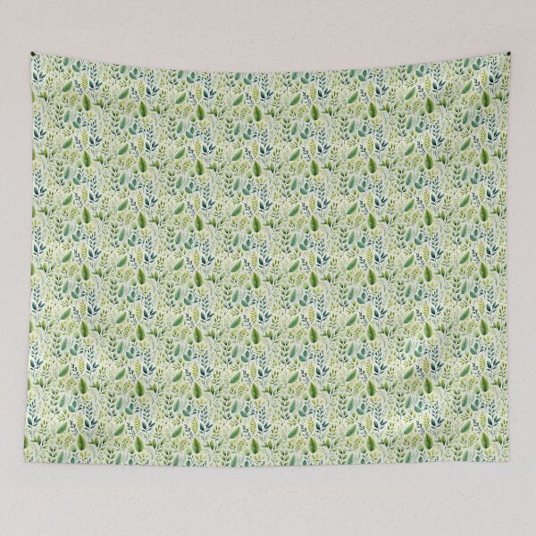 Item preview, Green Leaf Pattern designed and sold by MidArtFusion.