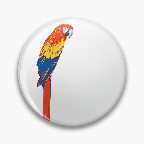 Item preview, Scarlet Macaw Illustration designed and sold by rachelhirst.
