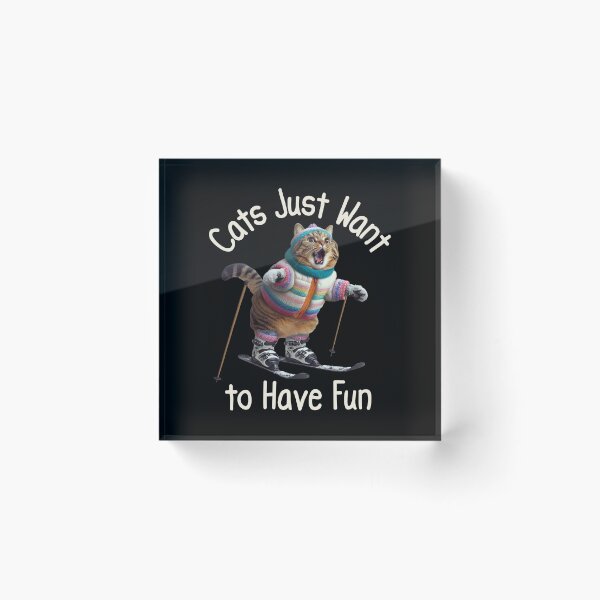 Item preview, Cat Skiing Funny Cat Lover Gift  designed and sold by HosvPrint .s.