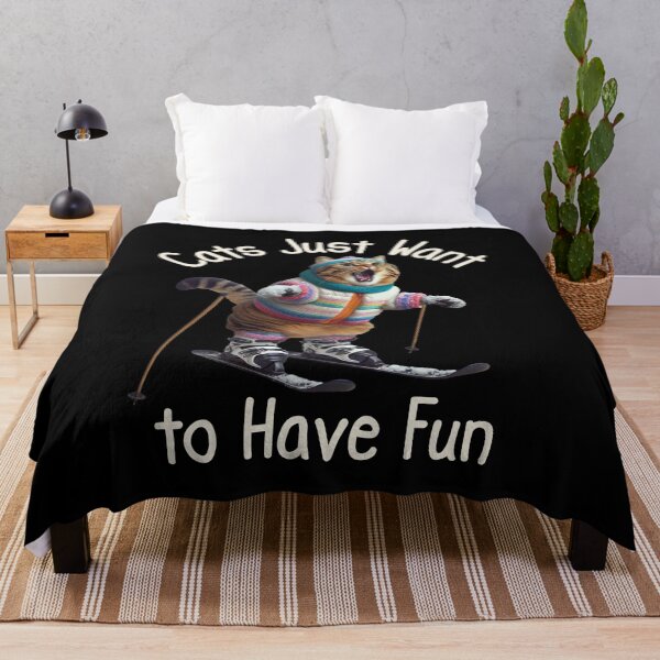 Item preview, Cat Skiing Funny Cat Lover Gift  designed and sold by HosvPrint .s.