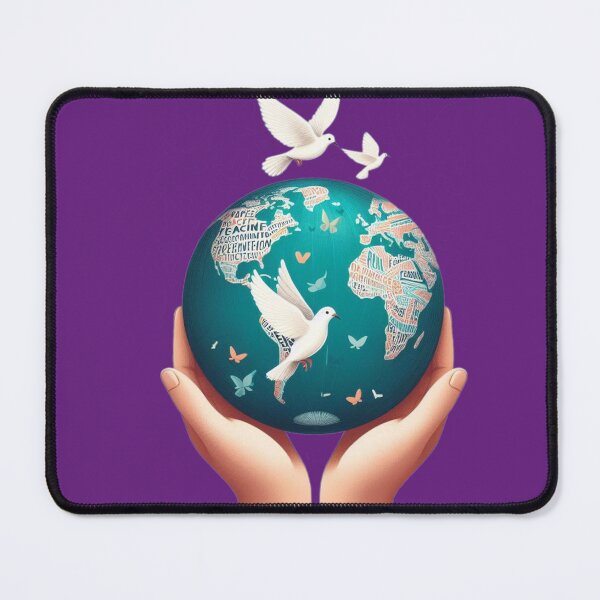 Item preview, Peace is in your hands designed and sold by zdzdesigner.