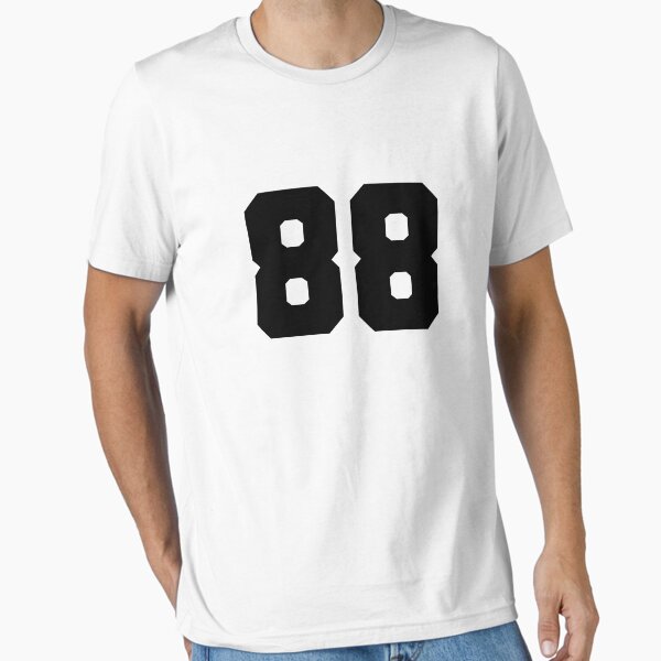 88, eighty eight, black, soccer league Essential T-Shirt