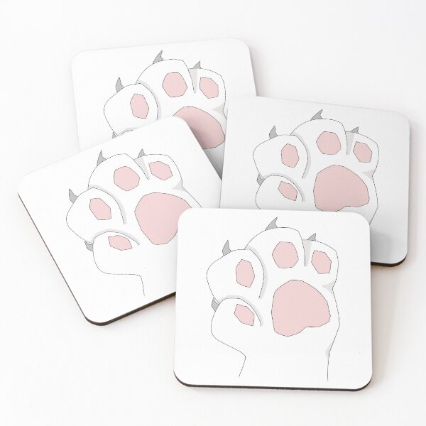 Item preview, kitten paw (white) designed and sold by MelleGleice.