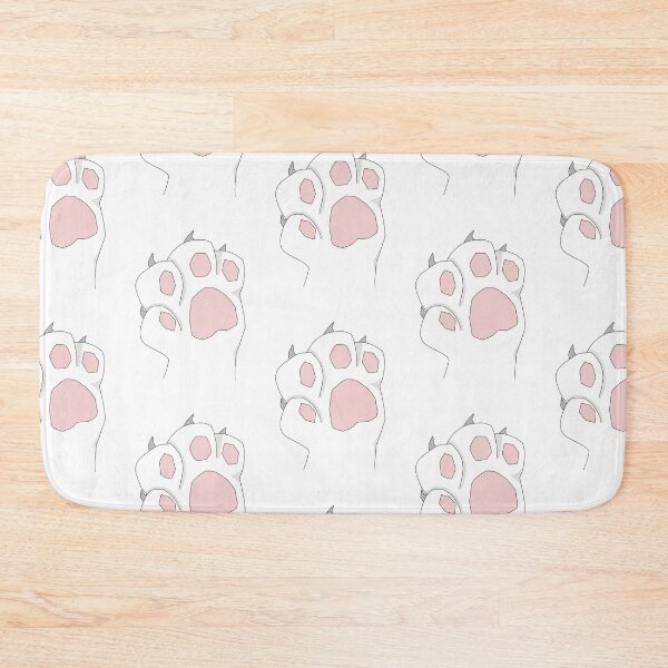 Item preview, kitten paw (white) designed and sold by MelleGleice.