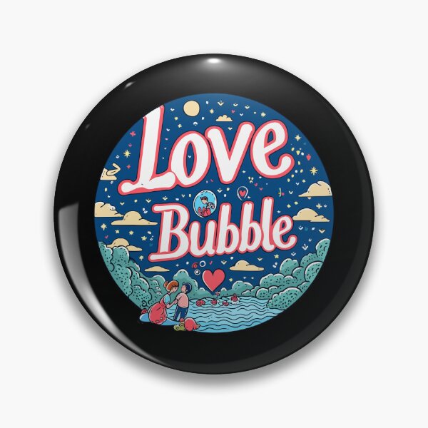Item preview, Love Bubble Heart - Love Valentine's Day Lover Couple Cute Funny designed and sold by TheRealmWithin.