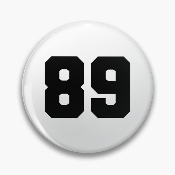 Item preview, 89, eighty nine, black, soccer league designed and sold by Numbers-Art.