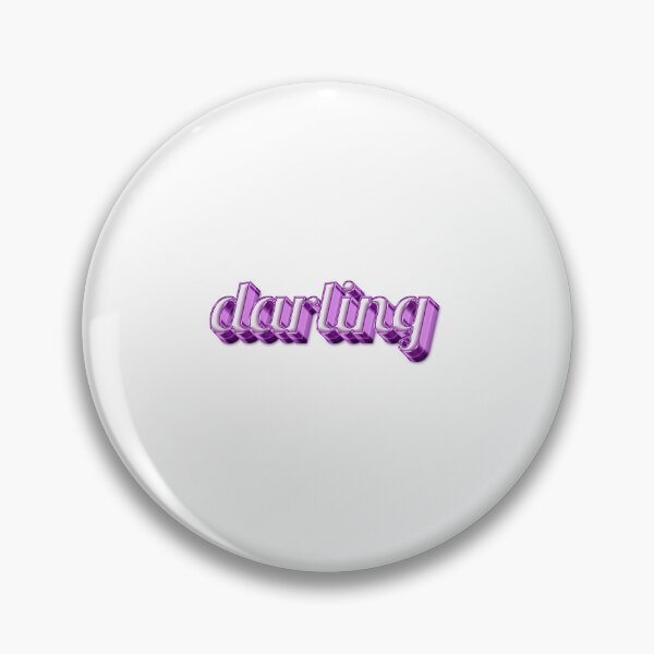 Item preview, ' darling ' Pink Text Effect: Expressive Terms of Affection | Nickname designed and sold by Digital Mindscape.