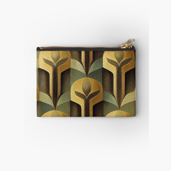 Item preview, Luxurious Golden, Sage And Earthtones Art Deco Pattern designed and sold by DEC02.